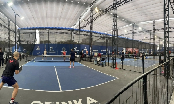 Review sân Zinka Pickleball Hải Phòng cụm sân quy mô lớn đáng trải nghiệm