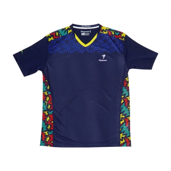 Áo Cầu Lông Flypower Agrapura Geni 02 Jersey Navy Chính Hãng