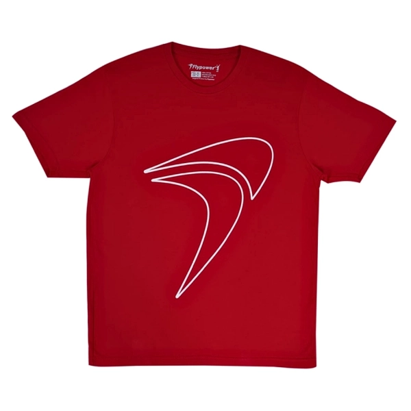 Áo cầu lông Flypower T-Shirt 01 - Red chính hãng