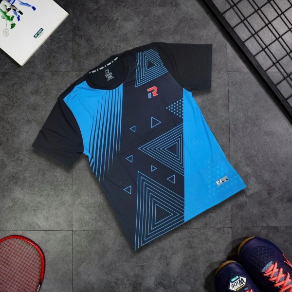 Áo cầu lông Taro TR025-A34 nữ  - Đen Xanh  chính hãng