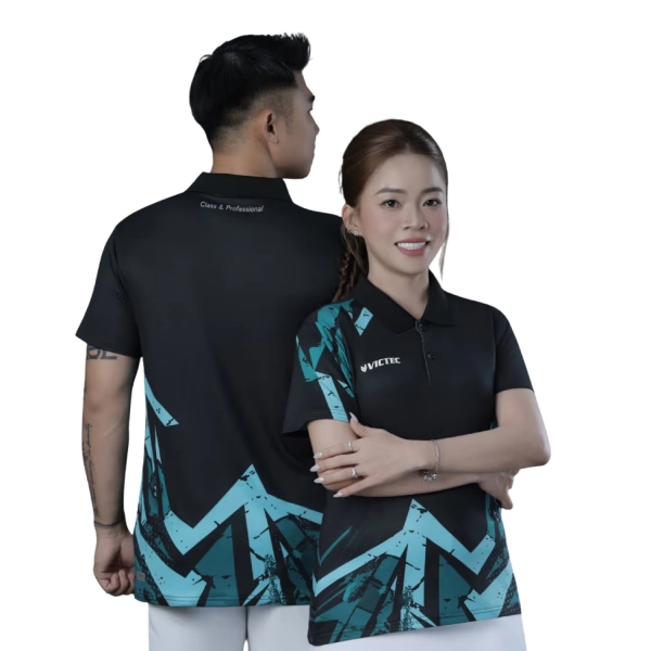 Áo cầu lông Victec Ascend FVT04 nữ - Đen