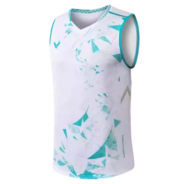 Áo cầu lông Victor 845 Nam - Trắng