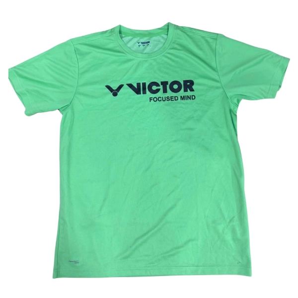 Áo cầu lông Victor T-6027R - Xanh lá chính hãng