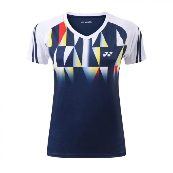 Áo cầu lông Yonex 6274 nữ - Xanh navy trắng