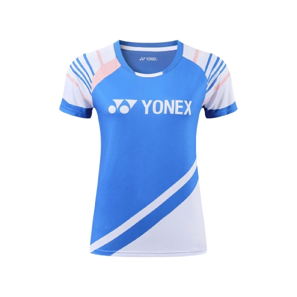 Áo Cầu Lông Yonex 6296 Nữ - Trắng Xanh