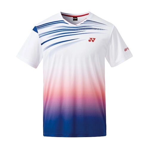 Áo cầu lông Yonex 702 nam - Trắng viền