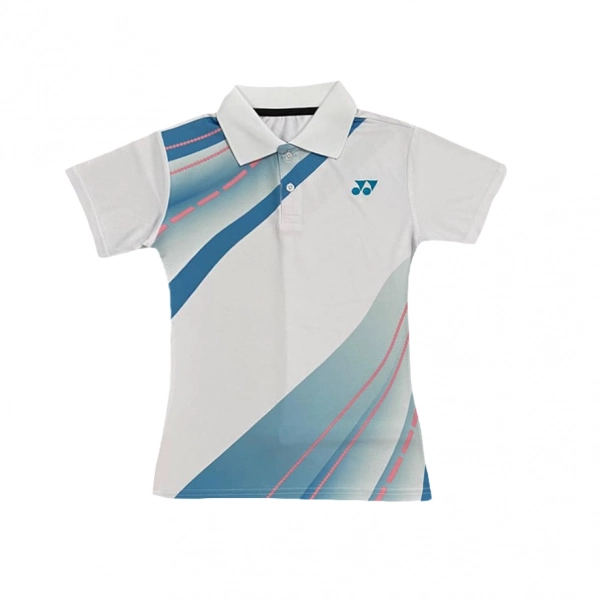 Áo cầu lông Yonex A27 nữ - Trắng xanh nhạt