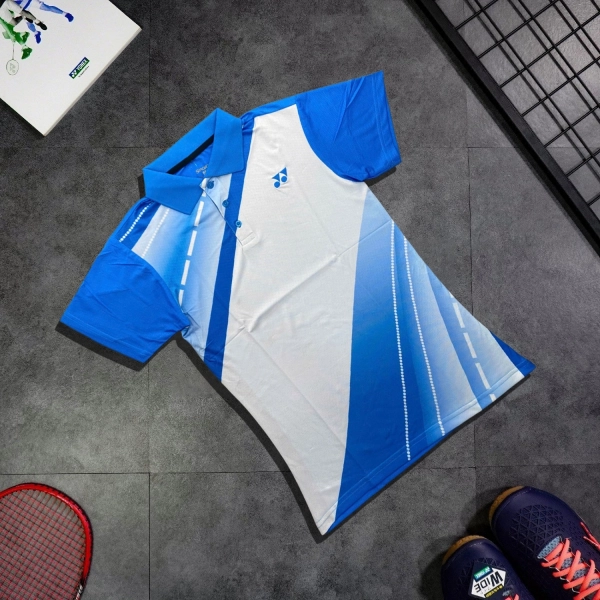 Áo Cầu Lông Yonex A27 Nữ - Trắng Xanh