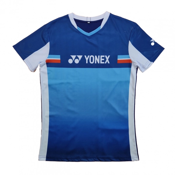 Áo cầu lông Yonex A301 nam - Xanh trắng