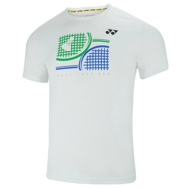 Áo cầu lông Yonex PM 2512 - White chính hãng