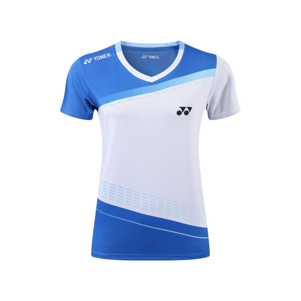 Áo cầu lông Yonex TC23047 Nữ - Trắng Xanh