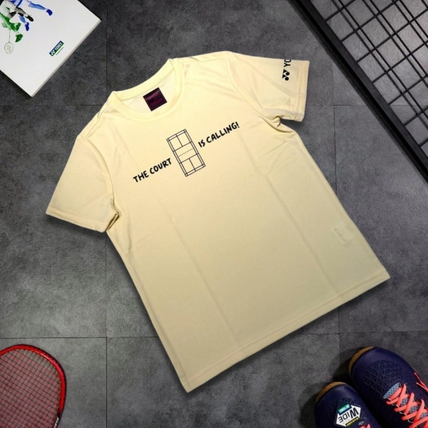 Áo cầu lông Yonex TRM3111 - Pastel Yellow chính hãng