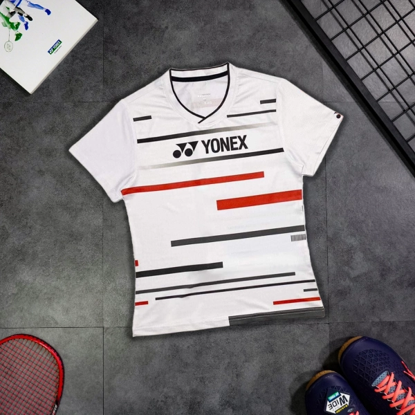 Áo cầu lông Yonex YN011 nam - Trắng