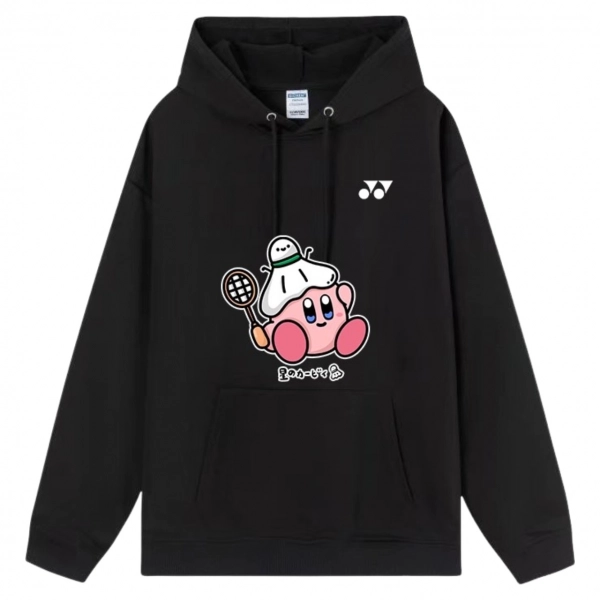 Áo hoodie lót bông Yonex Stitch - Đen
