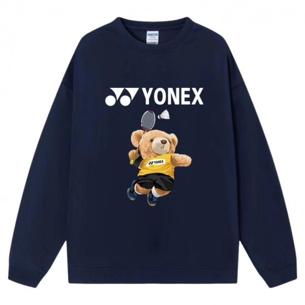 Áo Nỉ Lót Bông Tay Dài Yonex YY6-X - Xanh Than
