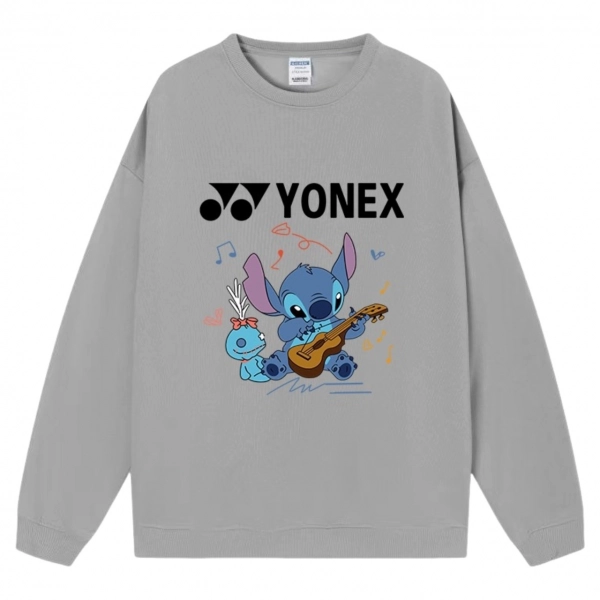Áo Nỉ Lót Bông Tay Dài Yonex YY7-9 - Xám