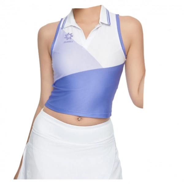 Áo Pickleball Jogarbola Tempo WJ-AJ377 nữ - Trắng chính hãng