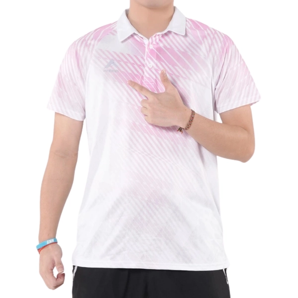 Áo Pickleball Kaiwin Forward nam - Trắng  chính hãng