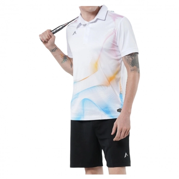 Áo Pickleball Kaiwin Generation Nam - Trắng chính hãng