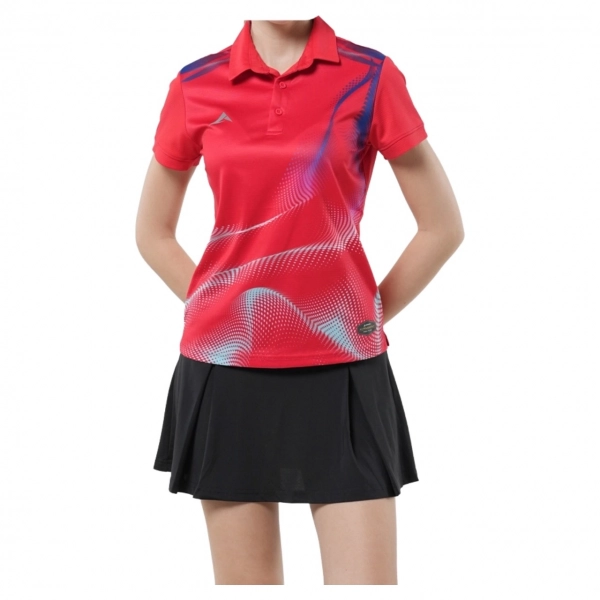 Áo Pickleball Kaiwin Generation Nữ - Đỏ chính hãng