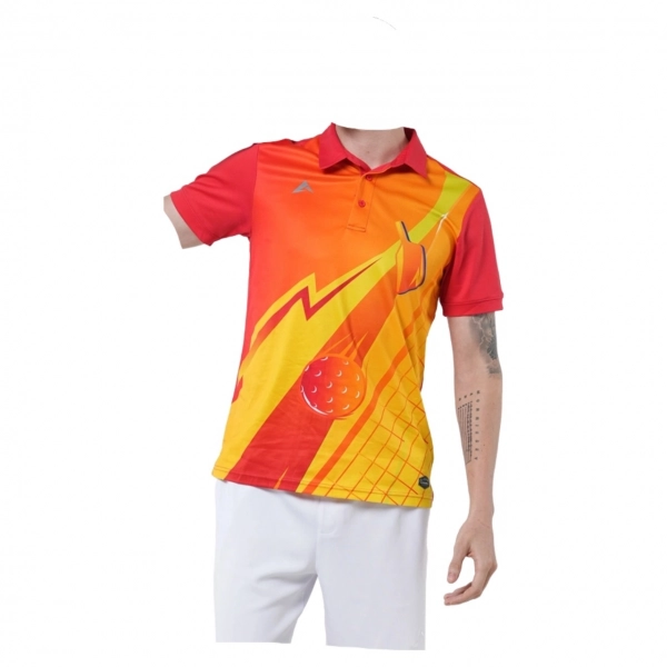 Áo Pickleball Kaiwin Slice nam - Đỏ chính hãng