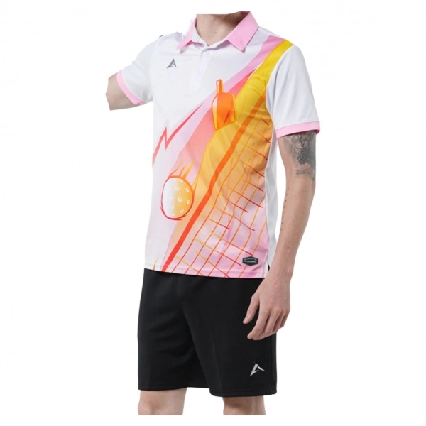 Áo Pickleball Kaiwin Slice nam - Hồng chính hãng