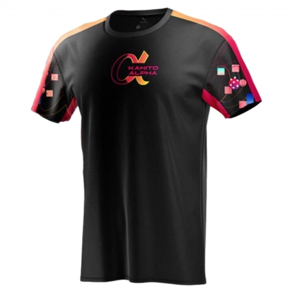 Áo Pickleball Kamito Alpha V1 KMAT250840 - Đen chính hãng