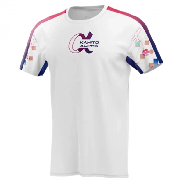 Áo Pickleball Kamito Alpha V1 KMAT250851 - Trắng chính hãng