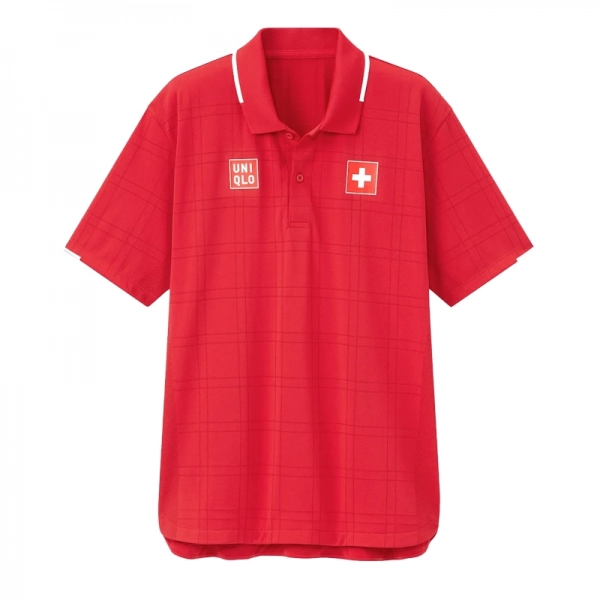 Áo tennis Uniqlo Federer Olympic Tokyo 2021