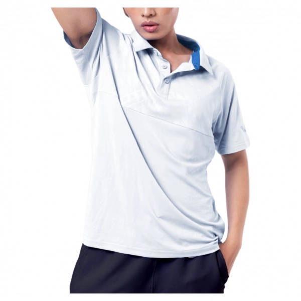 Áo tennis Vina Authetic AVP66 nam - Trắng chính hãng