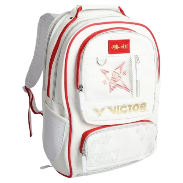 Balo cầu lông Victor BR5042 EX/A - Trắng đỏ chính hãng
