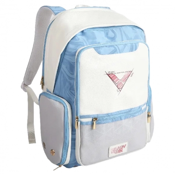 Balo cầu lông Victor BR5043 AM - Trắng xanh chính hãng