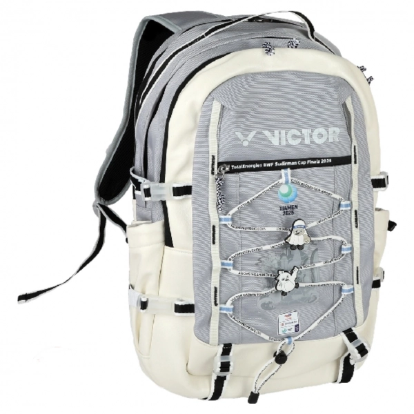 Balo cầu lông Victor BR5047HA - Trắng xám