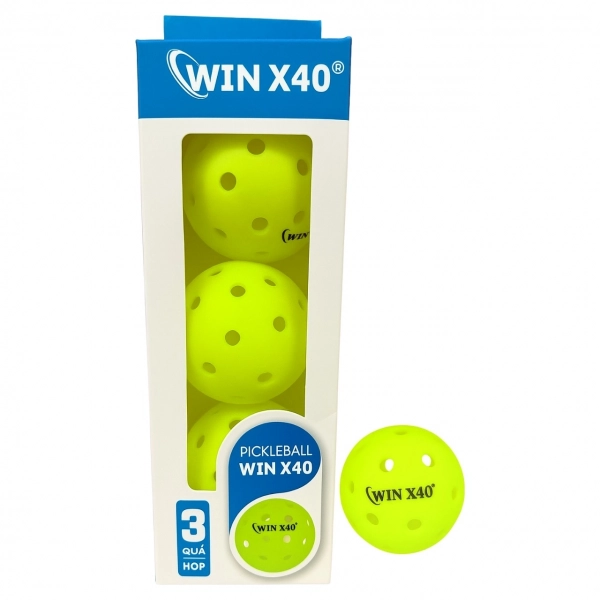 Bóng Pickleball Win X40 (Hộp 3 quả)