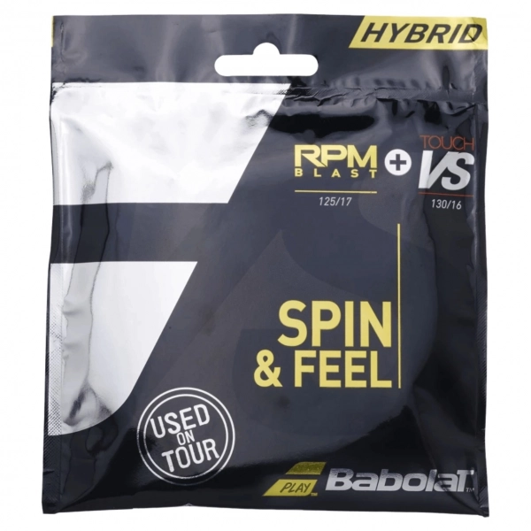 Cước phối tennis Babolat Hybrid RPM Blast + VS 130 chính hãng (sợi)
