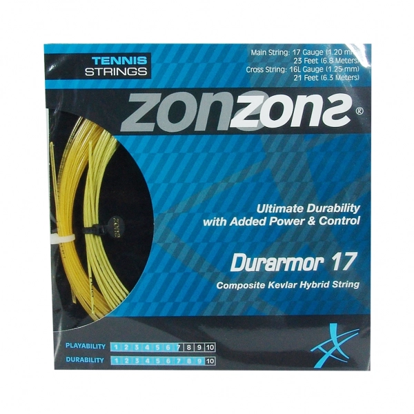 Cước tennis Zons Duramor 17 (2 sợi) chính hãng