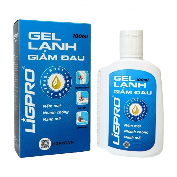 Gel lạnh giảm đau Ligpro (100ml)