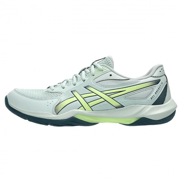 Giày cầu lông Asics Gel-Rocket 12 Men - Xanh mint chính hãng (1071A116.300)