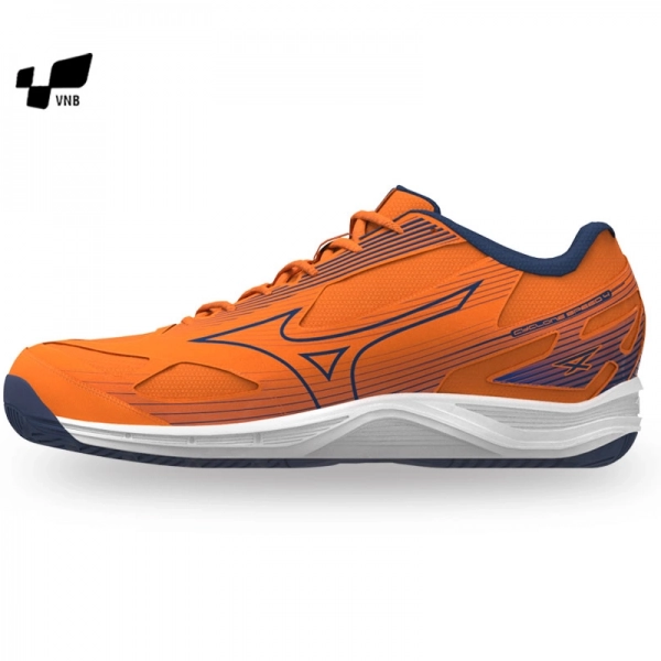 Giày Cầu Lông Mizuno Cyclone Speed 4 - Cam xanh trắng chính hãng