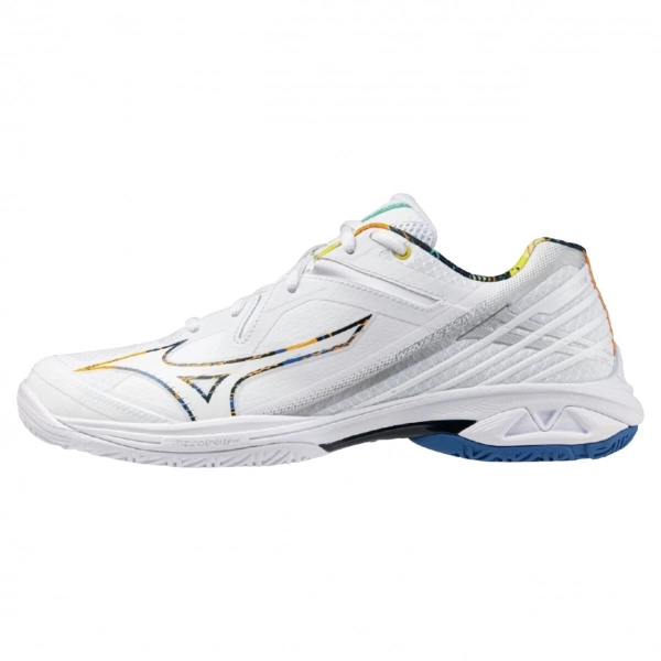 Giày cầu lông Mizuno Wave Claw 3 - Trắng chính hãng (71GA244333)