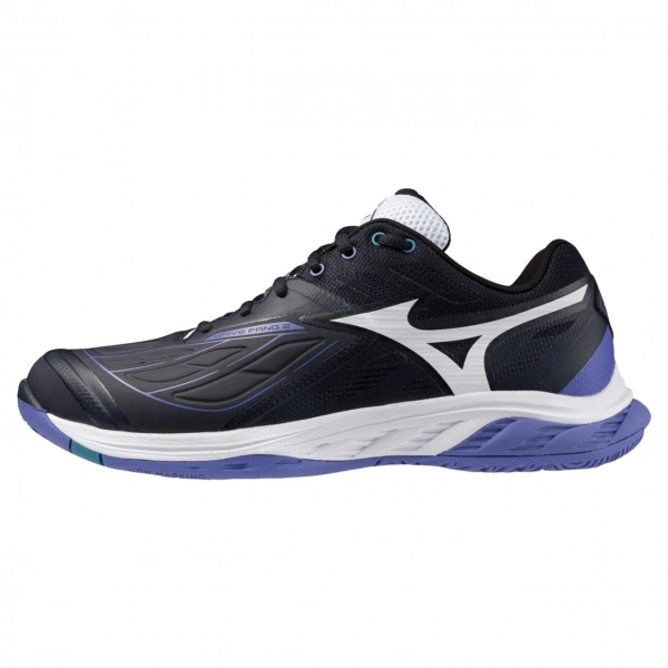 Giày cầu lông Mizuno Wave Fang 2 - Xanh trắng tím chính hãng (71GA231346)