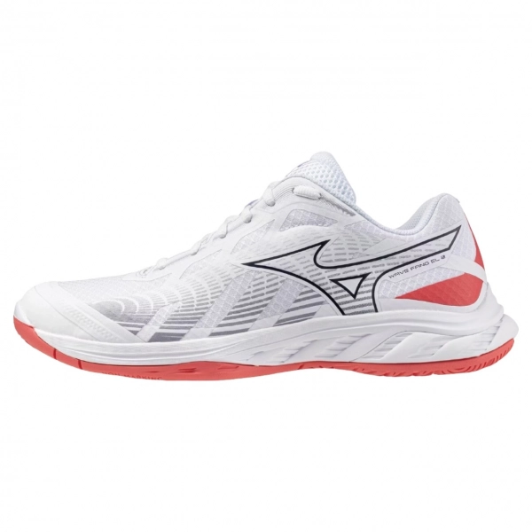 Giày cầu lông Mizuno Wave Fang EL 2 - Trắng hồng chính hãng (71GA242325)