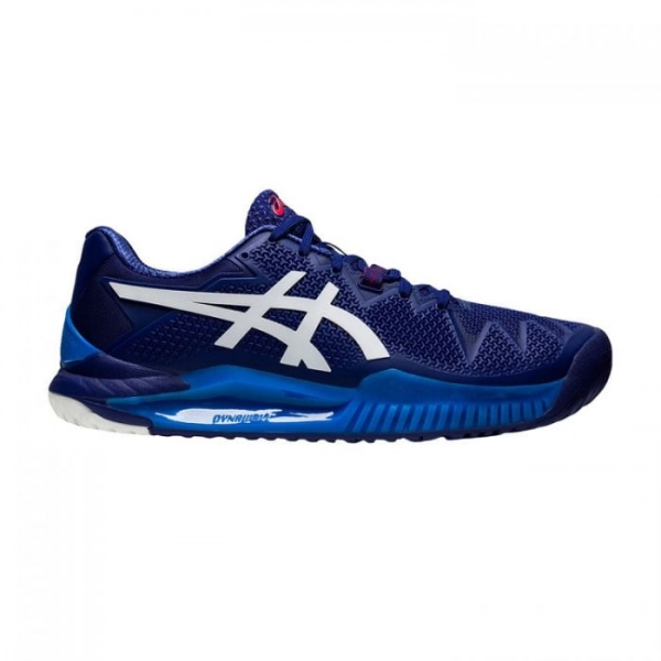 Giày Tennis Asics Gel Resolution 8 Dive Blue/White chính hãng (1041A079.405)