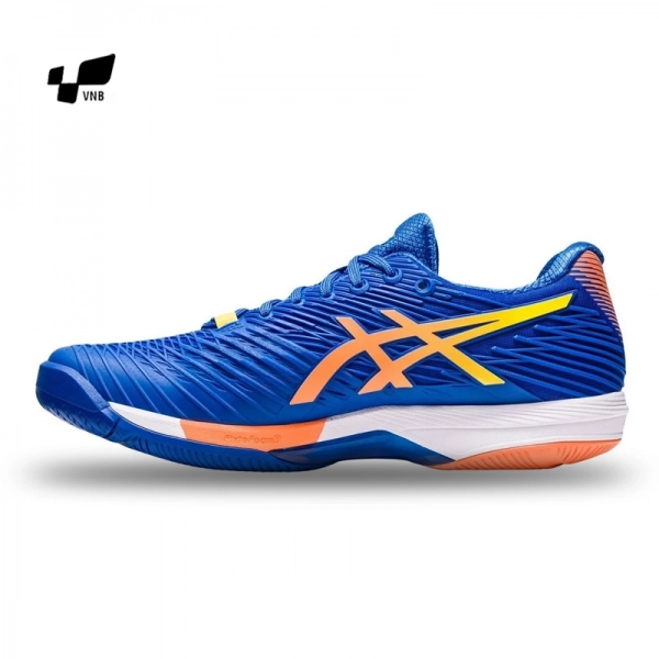 Giày Tennis Asics Solution Speed FF 2 Tuna Blue/Sun Peach chính hãng (1041A391.960)