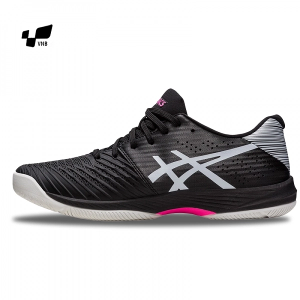 Giày Tennis Asics Solution Swift FF Black/Hot Pink chính hãng (1041A298.002)