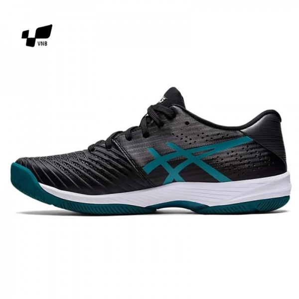 Giày Tennis Asics Solution Swift FF Black/Misty Pine chính hãng (1041A298.001)