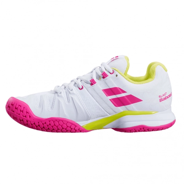 Giày Tennis Babolat Propulse Blast All Court Women Trắng Đỏ Hồng