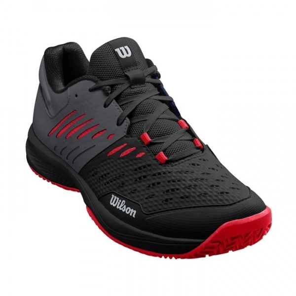 Giày Tennis Wilson KAOS COMP 3.0 0 (BLACK / EBONY / WILSON RED)
