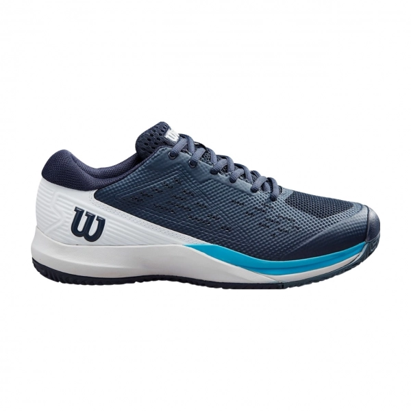 Giày tennis Wilson Rush Pro ACE Navy Blaze/White chính hãng - WRS330770