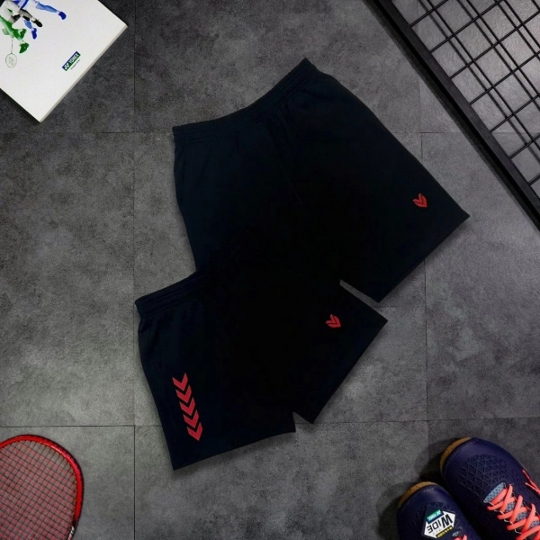 Quần cầu lông Victec QV08 Nữ - Đen đỏ